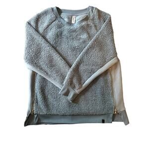 Varley Gray Textured Sweater